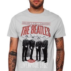 The Beatles Liverpool 1962 Graphic Band Tee